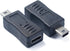 Tuygn 5Pin 5Pin MP3 USB C to USB Converter Type-C Female to USB Male Adapter for Digital Camera Player Portable