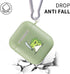 MAYCARI Cute Frog Case for AirPods 2&1 with Keychain, Green Animals Design Protective Soft TPU Cover