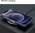Aesthetic Celestial Sun and Moon Collage Case for iPhone 14 Pro Max, Dark Blue TPU Bumper Cover for Girls Boys