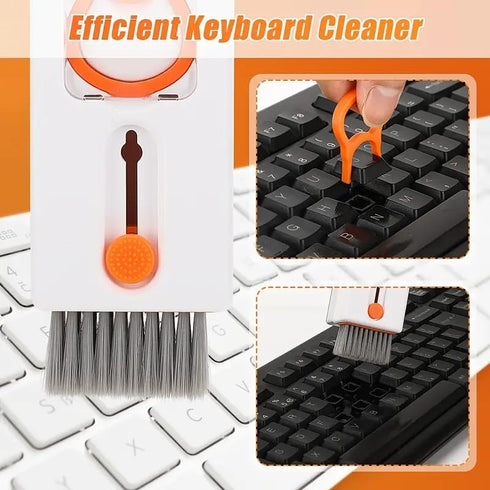 11-in-1 Keyboard Cleaning Kit, Laptop Cleaner with Brush for Cell Phone, Earbuds, Camera Lens, Computer &