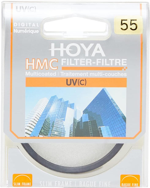 Hoya 55 mm Digital HMC UV(C) Screw-in Filter, Black