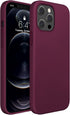 Miracase Liquid Silicone Case for iPhone 12 Pro Max, Soft Anti-Scratch Microfiber Lining, Shockproof Drop Protection,