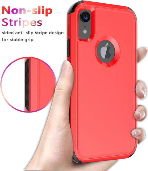 Diverbox Heavy Duty iPhone XR Case - Shockproof, Dropproof, Dust-Proof Protection for Apple iPhone Xr.