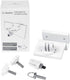 Wasserstein Weatherproof Gutter Mount for Arlo Cameras, White, 360-Degree Swivel, Easy Installation