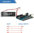 MakerFocus 2pcs 0.91 Inch I2C 128 32 SSD1306 Pi/ESP32 IIC OLED Display Module x Pixel Driver Self-Luminous Display