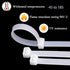Zip Ties 16 Inch, 100 per pack Heavy Duty Cable Ties with 70 Pounds Tensile Strength