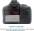 Camera Case for Canon EOS Rebel T6 T7 T5, Anti-Scratch Soft Silicone Protective Cover Protector Skin for Canon EOS 1500D Rebel T7 / EOS 1300D Rebel T6 DSLR Camera (Black)
