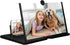 KUVPIUS Phone Screen Magnifier, 3D HD Screen Amplifier Fresnel Lens Eye Protection, Foldable