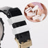 SAVITA 6pcs 20mm Watch Strap Holder Loop, Silicone Watch Band Wristband Keeper Replacement Fastener Rings for Smartwatch