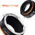 K&F CONCEPT X-Pro1 Lens Mount Adapter for EOS EF/EFS Lens to FujiFX Mount X Camera X-Series Mirrorless Cameras