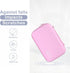 MOSISO Electronic Organizer Travel Case, Compatible with MacBook Power Adapter, Magic Mouse & Pencil, Pink