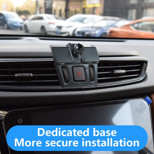 LUNQIN Car Phone Holder for Nissan Rogue - SUV 2014-2020 & Rogue Sport 2017-2022, Cellphone Mobile Cradle