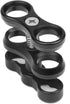 D&F 1'' Aluminum Standard Ball Mount Clamp for Underwater Light Arm System