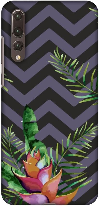 AMZER Slim Fit Handcrafted Designer Printed Snap On Hard Shell Case with Screen Cleaning Kit for Huawei P20 Pro -