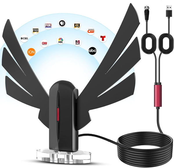 COCOBELA 2026 TV Antenna for Smart TV Indoor, Digital TV Antenna for Local