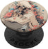 Librarian Skeleton Gothic Goth Book Reading Lover PopSockets Standard PopGrip