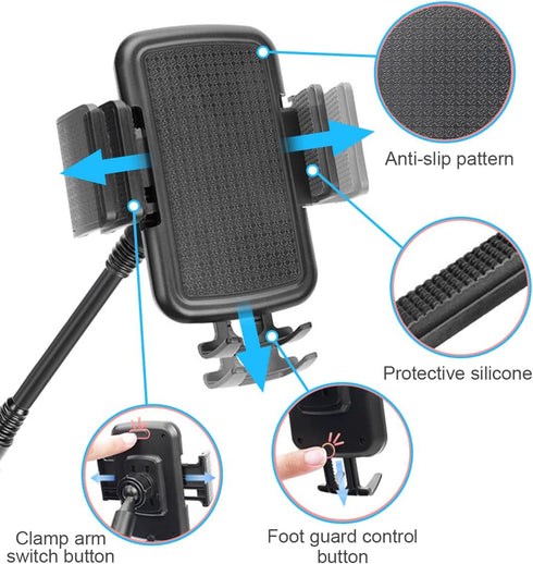 Cup Holder Phone Mount for Car, Upgraded Rotatable Holder, Compatible with iPhone 11/11 Pro/Pro Max, Samsung Galaxy
