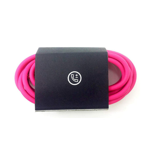 Replacement Audio Cable Cord with In-line Microphone - Compatible with Beats Headphones Solo, Studio, Pro, Detox, Pink