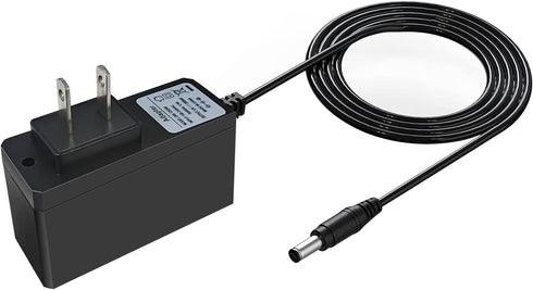 12V DC 2A Wall Power Supply Adapter, 2.1mm x 5.5 Plug, AC 100-240V to DC 12Volt Transformers