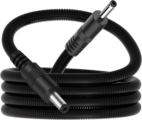 SYGGDERS Anti Chew Power Cord, Suitable for Solar Panel Connectors, 5.5 X2.1mm to