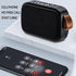Cuifati Wireless Bluetooth Speaker, Portable Mini Subwoofer with FM Radio & Crystal Clear Stereo Sound - Blue