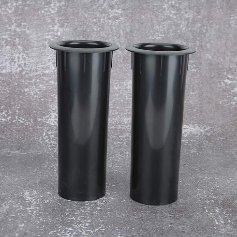 2PCS Speaker Port Tubes Bass Air Ports 50mm Inlet Pipe for 4 to 6 inches Speaker Box Kit