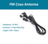 AEDIKO 75 3 FM Radio Antenna Ohm FM Antenna FM Coax Antenna and AM Loop Antenna with Connectors for Indoor Home Stereo