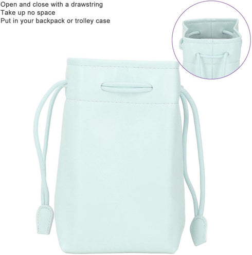 Dpofirs Camera Case, Drawstring Bag, Vintage DSLR Camera Bag, Soft Lens Case Gadget for Traveling, Camera Messenger Bag