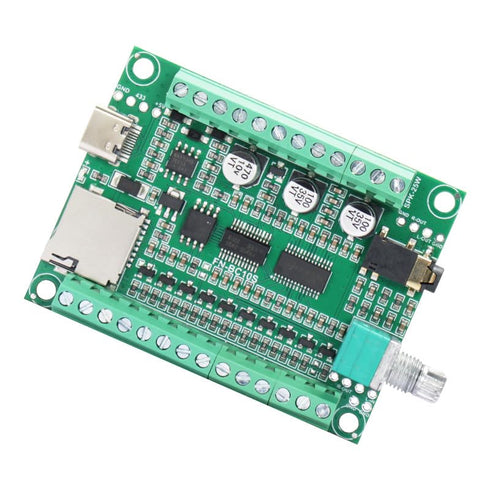 Electronics123 FN-BC10S-P MP3 Player Sound Board with 25W*2 Stereo Amplifier (Positive Trigger)