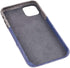 Dockem Wallet Case for iPhone 11, Built-in Metal Plate for Magnetic Mounting & 2 Card Holders (Blue & Grey)
