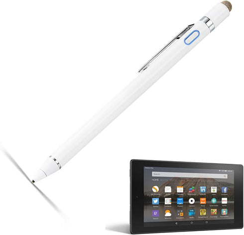 Stylus Pen for Amazon Fire 10 Pencil, EVACH Digital Pencil with 1.5mm Ultra Fine Tip Stylus for Amazon Fire 10 (White)