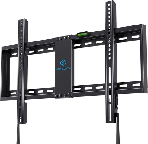 PERLESMITH Fixed TV Wall Mount Bracket for 32-82 Inch LED, LCD, OLED TVs, VESA 600 x 400mm