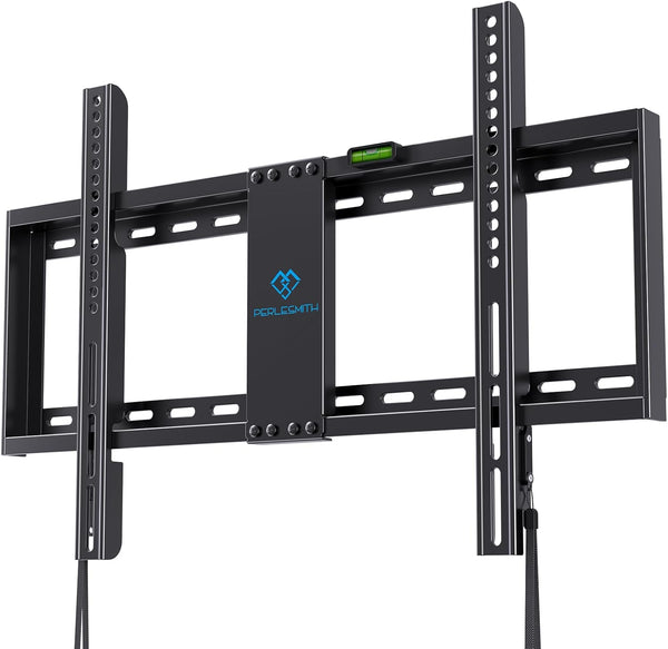 PERLESMITH Fixed TV Wall Mount Bracket for 32-82 Inch LED, LCD, OLED TVs, VESA 600 x 400mm