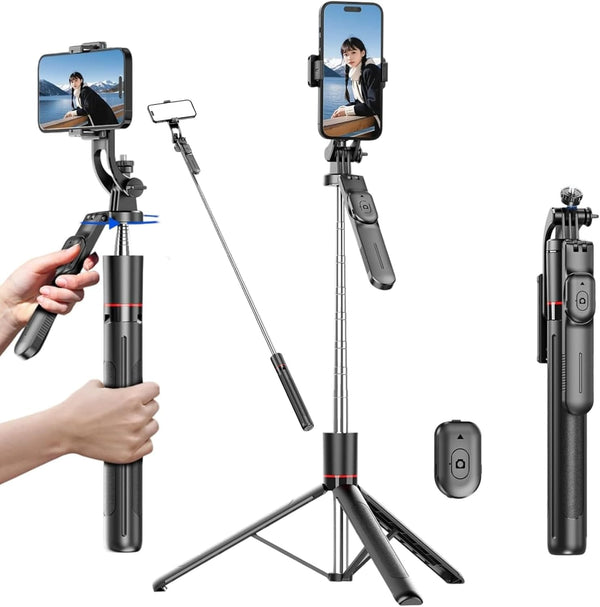 Huiteng XR Gimbal Stabilizer - Master Every Move, 67" Anti-Shake 360 Panoramic & 240