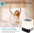 Night Lights Bluetooth Speaker, Alarm Clock Touch Sensor Bedside Lamp, Dimmable Multi-Color Changing, Wireless Speaker