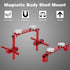 1/10 Keenso Flat Magnet for RC Car Body Shell Mount Kit for HSP RC Racing Car(Red)