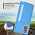 Phone Case for Samsung Galaxy Note 20 with Tempered Glass Screen Protector, Slim Wallet Cover with Credit Card Holder