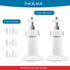 Dual Pack Wall Mount for Wyze Cam Pan V3, Adjustable Bracket for Indoor & Outdoor Use, Compatible with SimpliSafe Camera