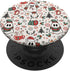 Spooky Ghost Cute Christmas Ho Ho Merry Holiday Retro Pastel PopSockets Standard PopGrip