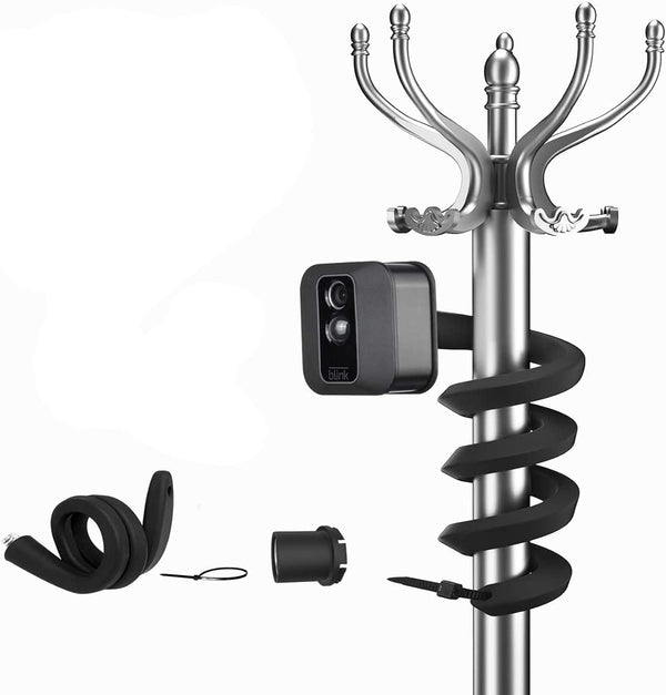 Upgraded Flexible Twist Mount for Blink Outdoor Indoor Camera, Blink Mini and Blink 4 Camera (Black 1PACK)