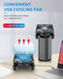 120mm 3 5V GDSTIME Router Fan Cooler with Speed Control, DC USB Powered Cooling Case Fan for Router Modem Receiver DVR