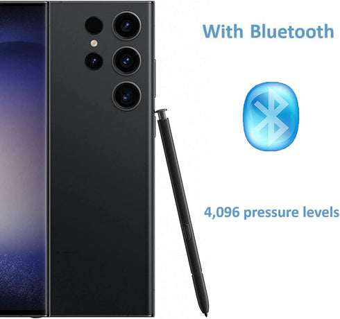 Galaxy S23 Ultra S Pen with Bluetooth Replacement for Samsung Galaxy S23 Ultra 5G, Multiple Versions, Black