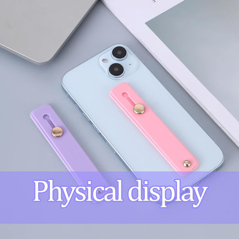 Styquenzer 2 Pcs Loop for Phone Case Phone Loop Finger Holder Universal Portable Phones Finger Strap Phones Holder