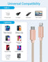Marchpowe USB C to Lightning Cable, MFi Certified iPhone 14 Fast Charger Cord, 3Pack 6ft Charging Cable