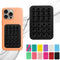 Suction Phone Case Mount, Hands-Free Fidget Toy Mirror Holder for iPhone and Android, Black Shower Phone Accessory