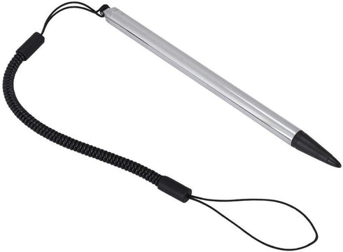 Stylus Pens for Touch Screens, Screen Touch Painting Pen Resistive Stylus with Spring Rope for POS, PDA, Industrial PC, Car Navigatior,Suitable for Resistive Mobile Phones(Silver)