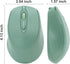 Bluetooth Mouse, Rechargeable Wireless Mouse for Laptop/iPad/MacBook, Silent Portable Slim for Surface Pro/PC (Light