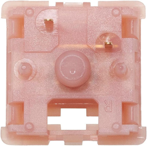 KPREPUBLIC Outemu Silent Peach V3 Switch, Silent Lemon V3 Switch for Mechanical Keyboard, POM PA66 Factory Lubed (OTM