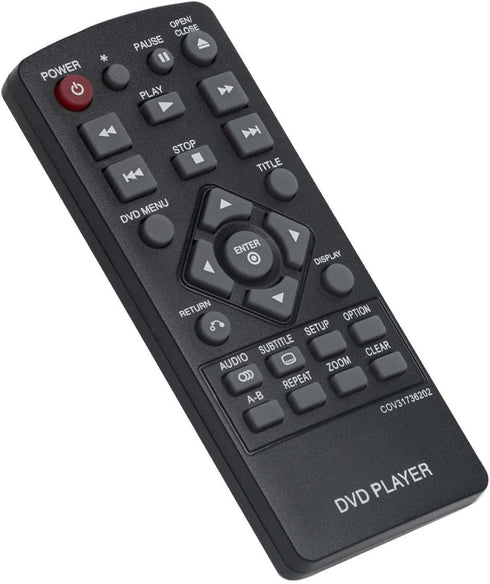 AIDITIYMI COV31736202 Remote Control Replacement for LG DVD Player DP132 DP132NU
