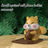 Wsgzmjseed Cell Phone Stand, Animal Smartphone Desk Holder, Lovely Animal Mobile Phone Accessory Ornament Bracket
